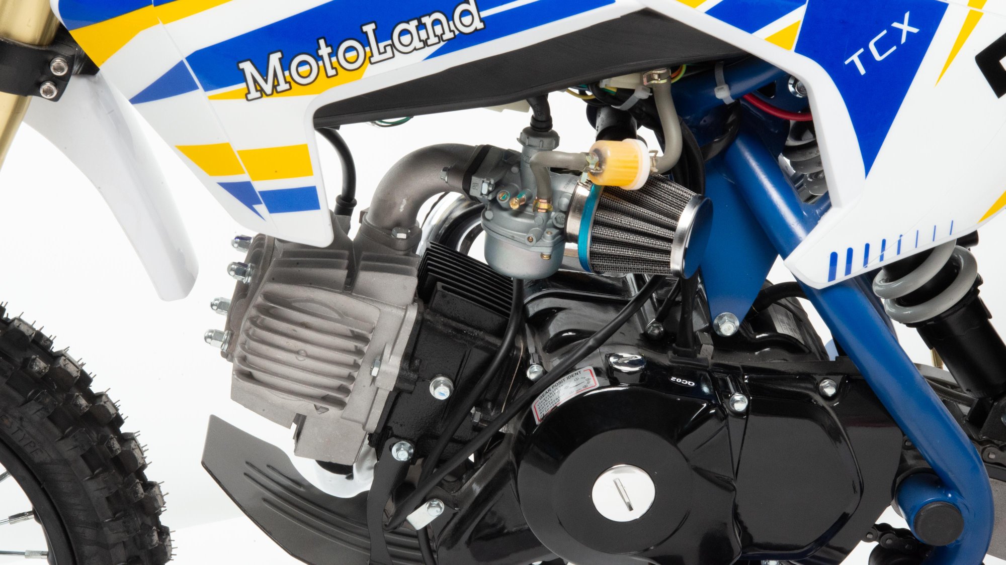 Питбайк  Motoland TCX125 E 14/12 синий